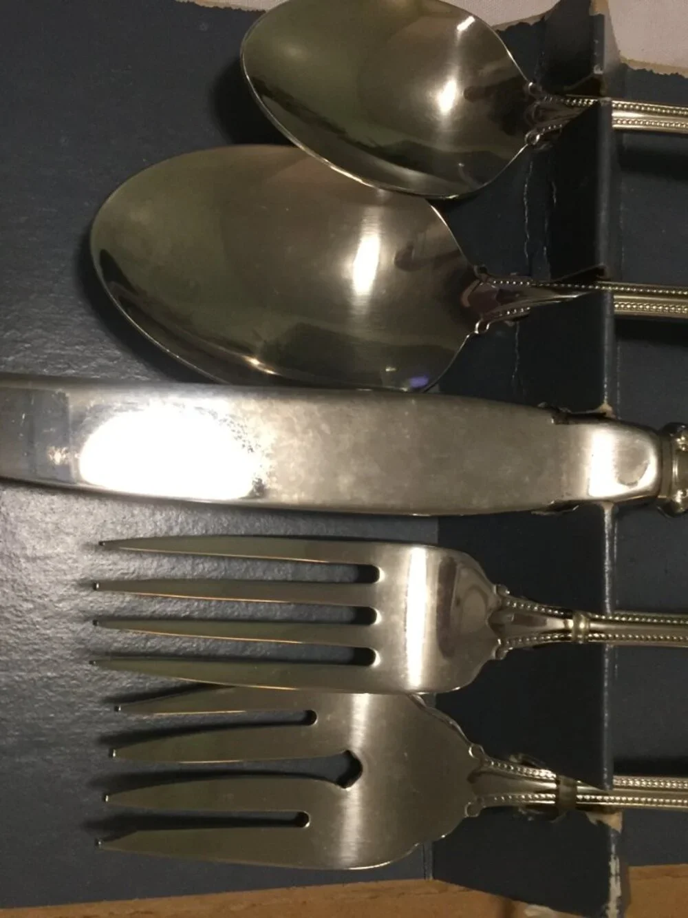 Vintage ONEIDA Arbor-American Harmony Stainless Steel Flatware Lot 20 Pieces USA